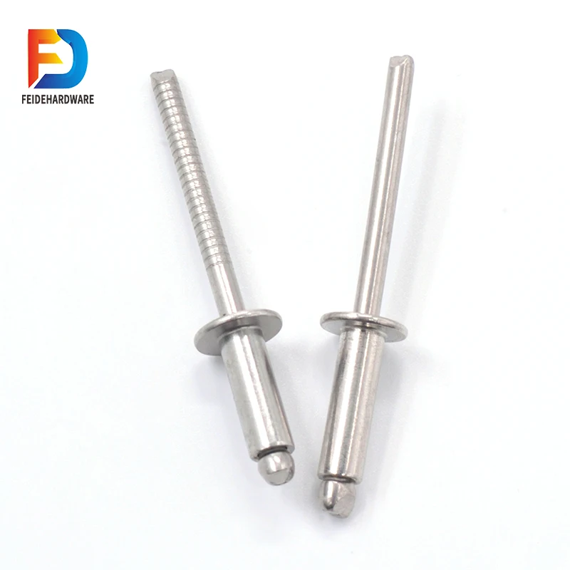 Chinese Manufacturer Custom Domed Head Blind Rivet Stainless Steel 304/316 Pop Blind Rivet