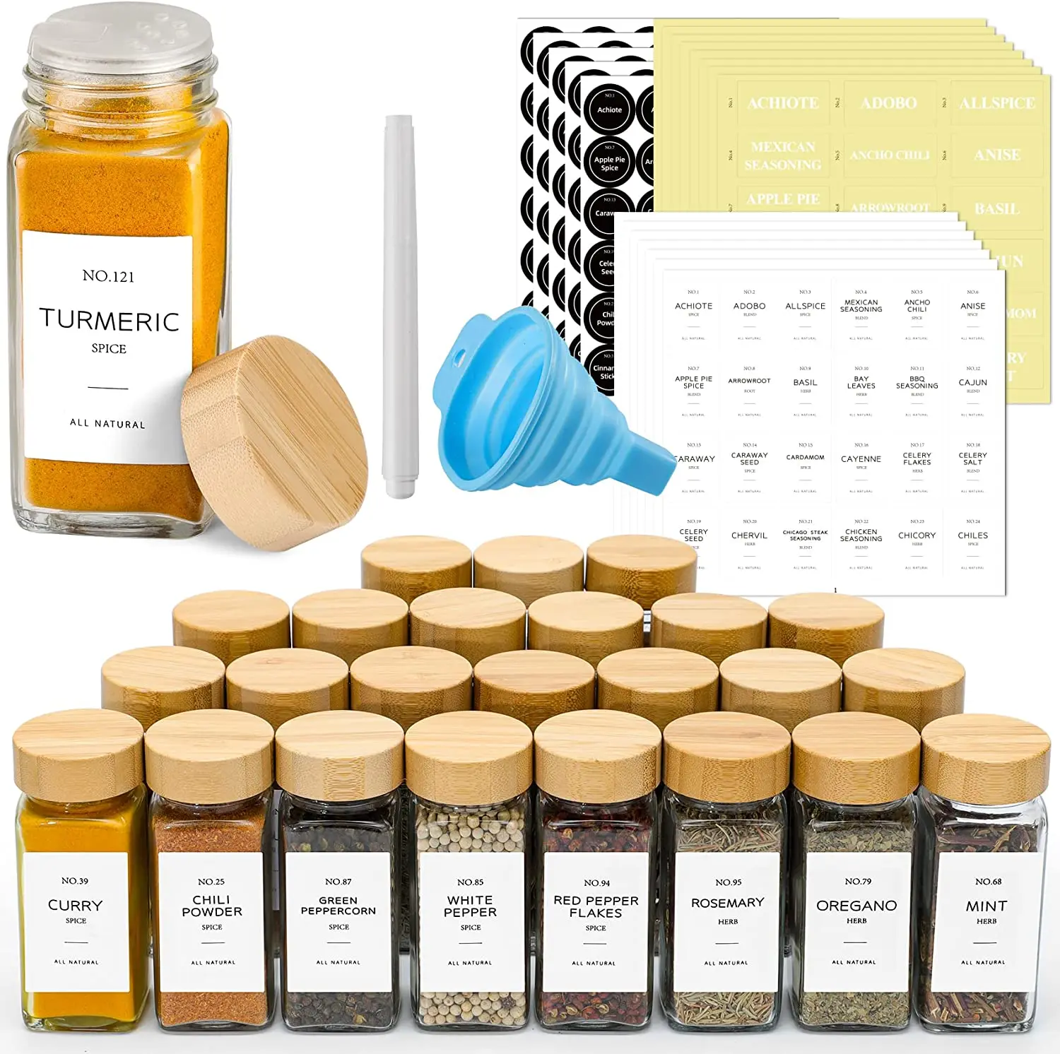 hot selling  4oz Empty Square Spice Containers with Shaker Lids and Airtight Metal