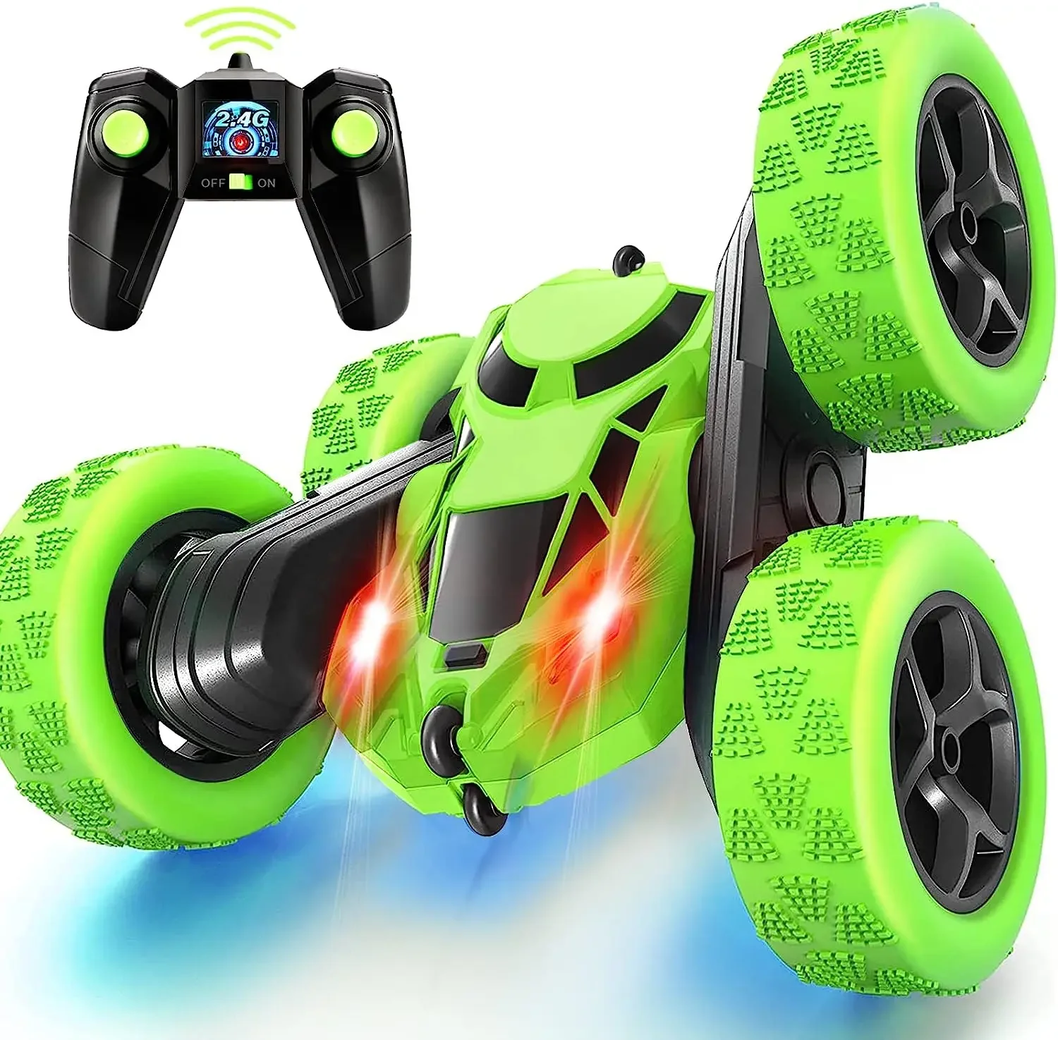 Customizable rollover stunt dump truck 360-degree remote control vehicle Off-road vehicle Children boy gift electric toy