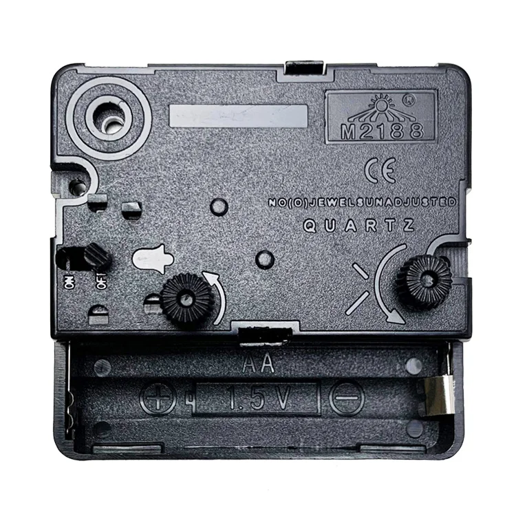 M2188 Ticking Alarm Clock Movement Shaft 6 mm DIY Alarm Clock Mechanism Sound Alarm Clock Parts Accessories