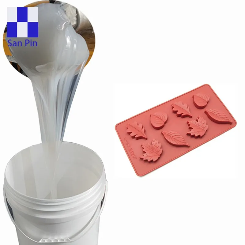 Liquid silicone nontoxic food grade molding liquid rubber for chocolate silicone moulding