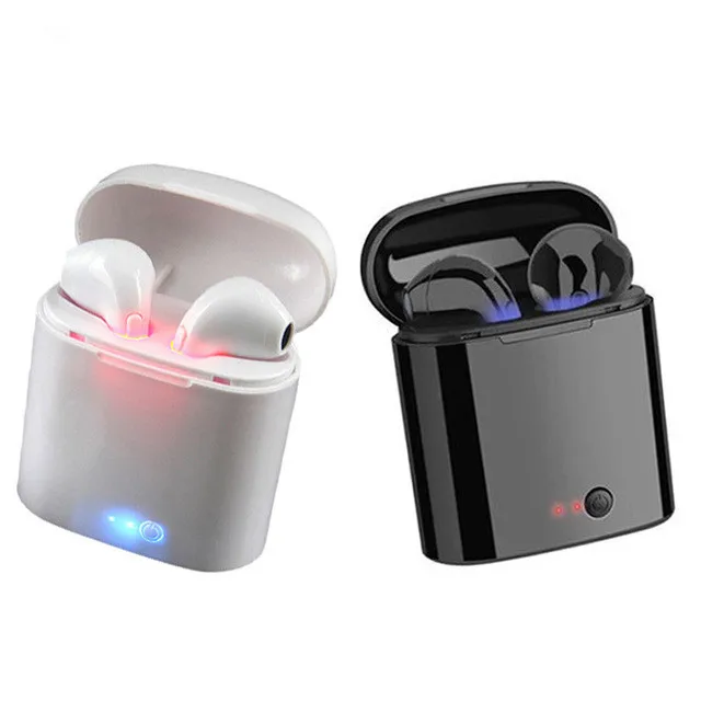 Whosale Best quality I7S TWS Popular Led Mobile Accessories BT 5.0 Wireless Sterio Earbuds Earphone & Headphone i12, i11