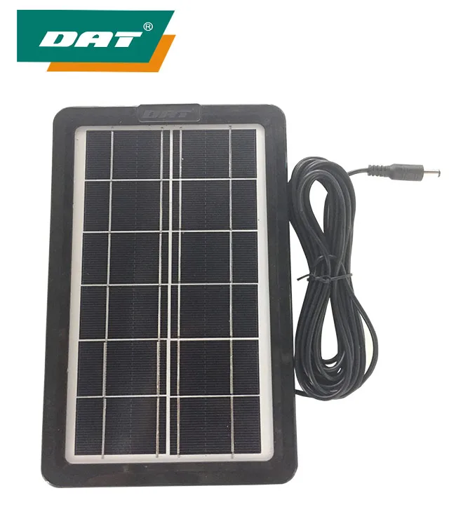 AT-6003B DAT наружная солнечная панель 6v3w солнечные панели с помощью зарядного устройства для мобильного телефона использовать землетрясения