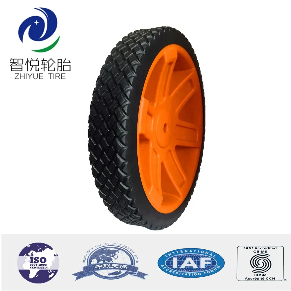 10 inch plastic wheels for baby carriage, golf caddy, garden tool cart