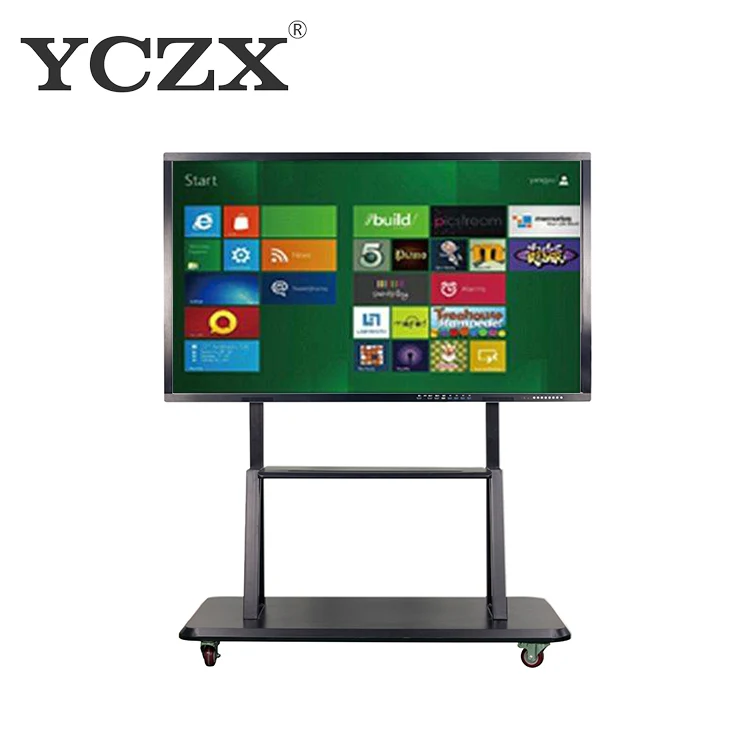 65-Inch 4K Full HD LCD Interactive Smart Board Touch Whiteboard in White Genre Interactive Interactive Boards