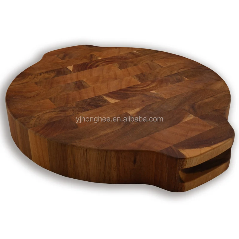 Real Thick End Grain Acacia Wood Kitchen Knife Cutting Board chopping boards