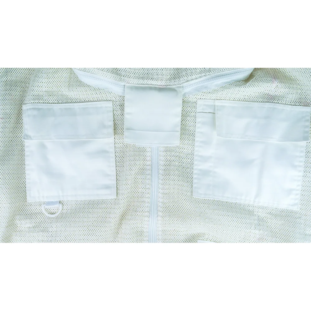 Highly Ventilated 3 Layer Premium Beekeeping Jacket Fully Protection Apiarist Jacket Bee Jacket for Beekeepers