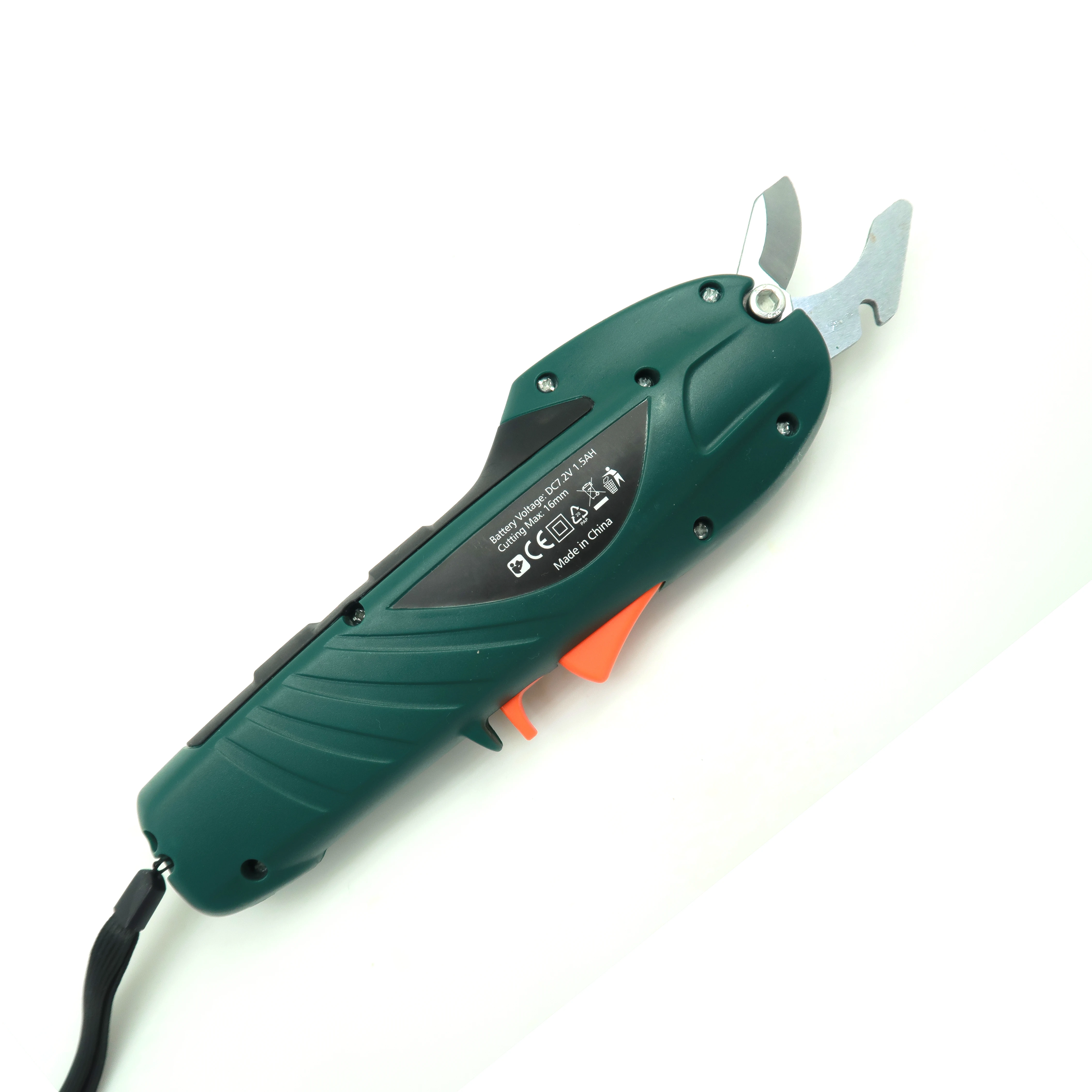 Strong Stainless electric garden tree wood handle pruner