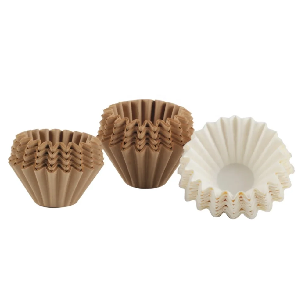 Premium Basket shape 1-4 cups size coffee maker Coffee paper filter