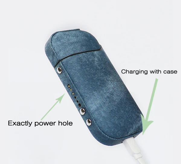 
Amazon hot sale denim case for use with IQOS2.4 PLUS 