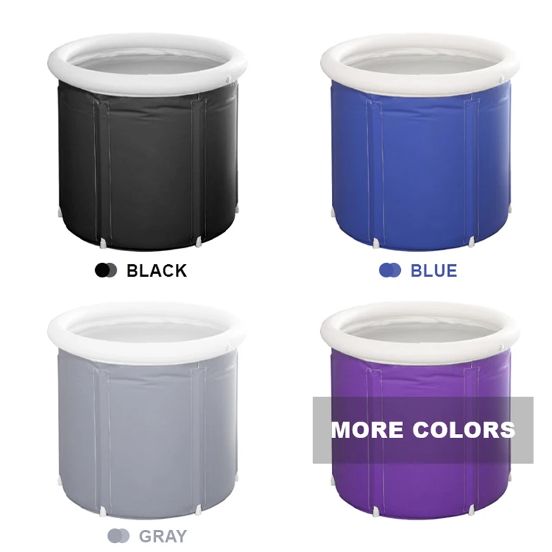 Good Quality Adult Foldable Pvc Inflatable Safety Ice Bath Soaking Bathtub