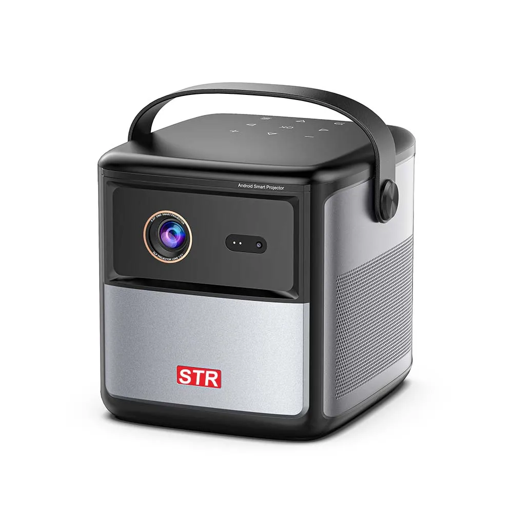 Smart Android 11.0 System Built-in 2.4+5g  Dual-band Wifi 15600 mah Battery Portable Hologram Projector Mobile Phone