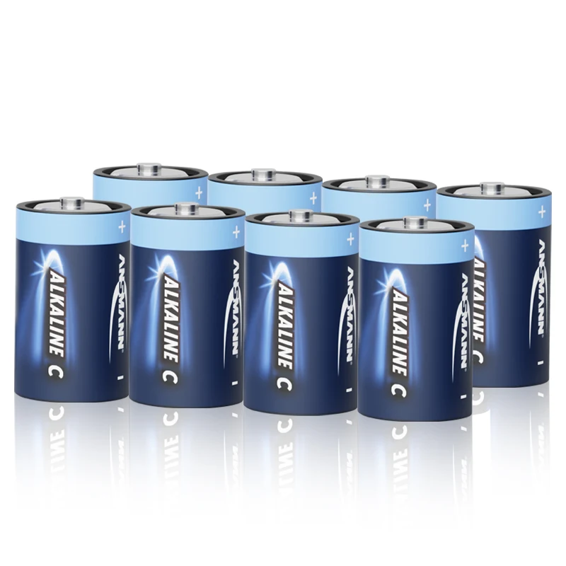 Ansmann X Power Alkaline Battery 1.5V Batterie Super Alkaline C R14 Alkaline Battery