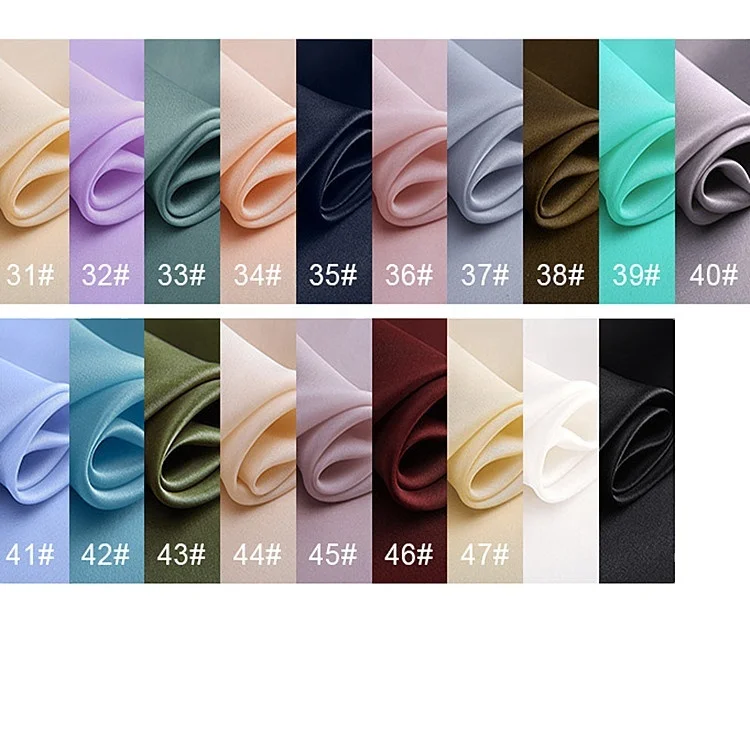 high quality stiff silk gauze  14momme silk organza satin for wedding dress organza silk fabric