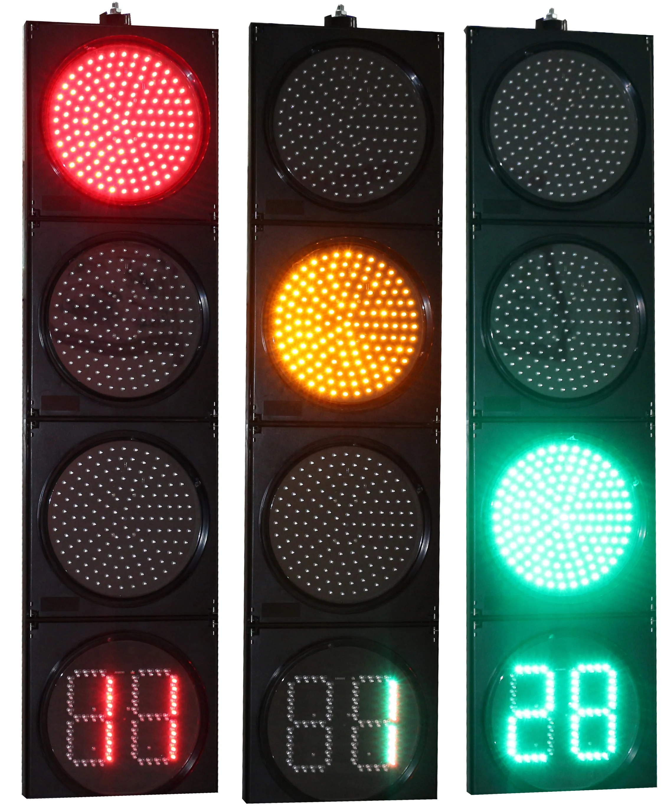EXW price 4 Aspect mixed Ball Arrow and Countdown timer LED traffic light