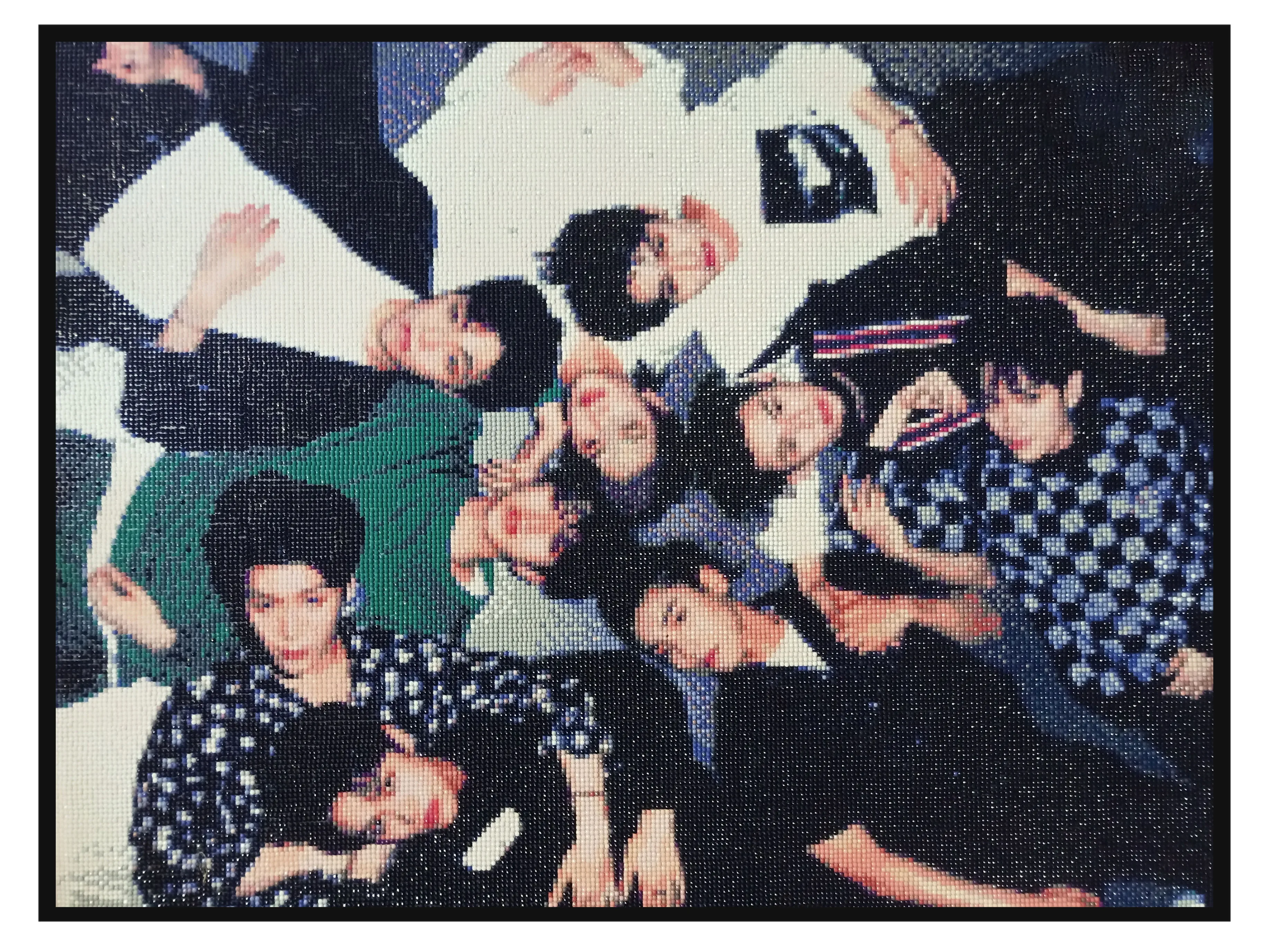 New Custom Decoration Gift Photo Full Square Diamond Portrait Painting 3d5d Diamond Painting Diy Bts Diamond Painting