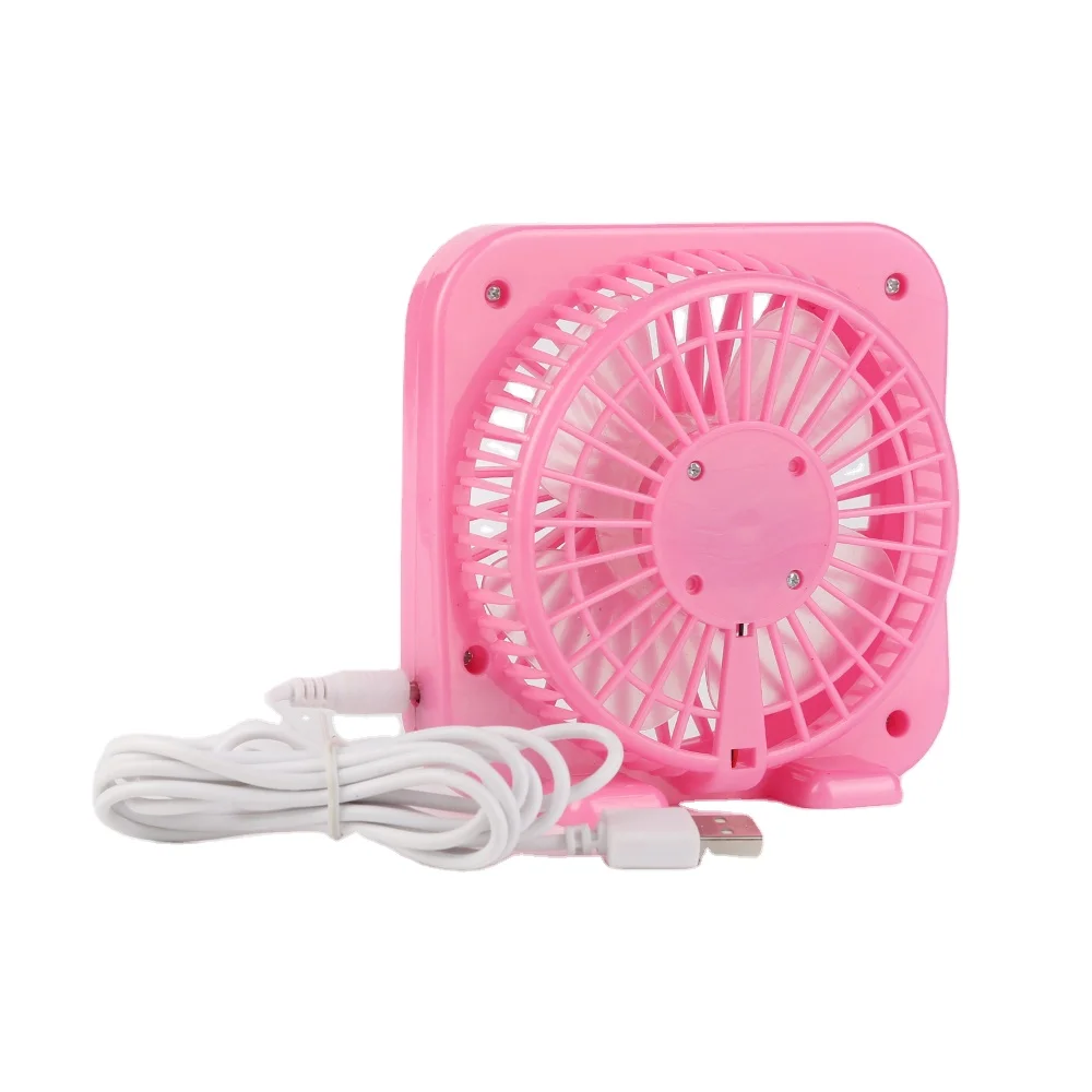 Desktop Big Power Cool Electric USB square Mini Fan