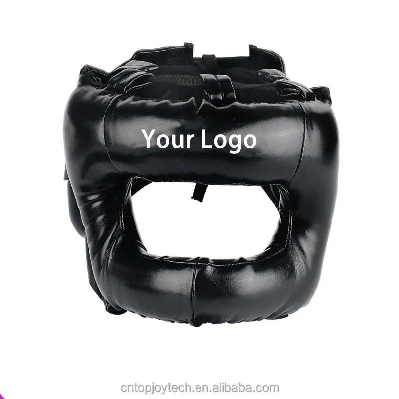 Best Selling Iron Headgear taekwondo Custom Logo Adult Child Safety Nose Protector Head Guard Boxing Head gear