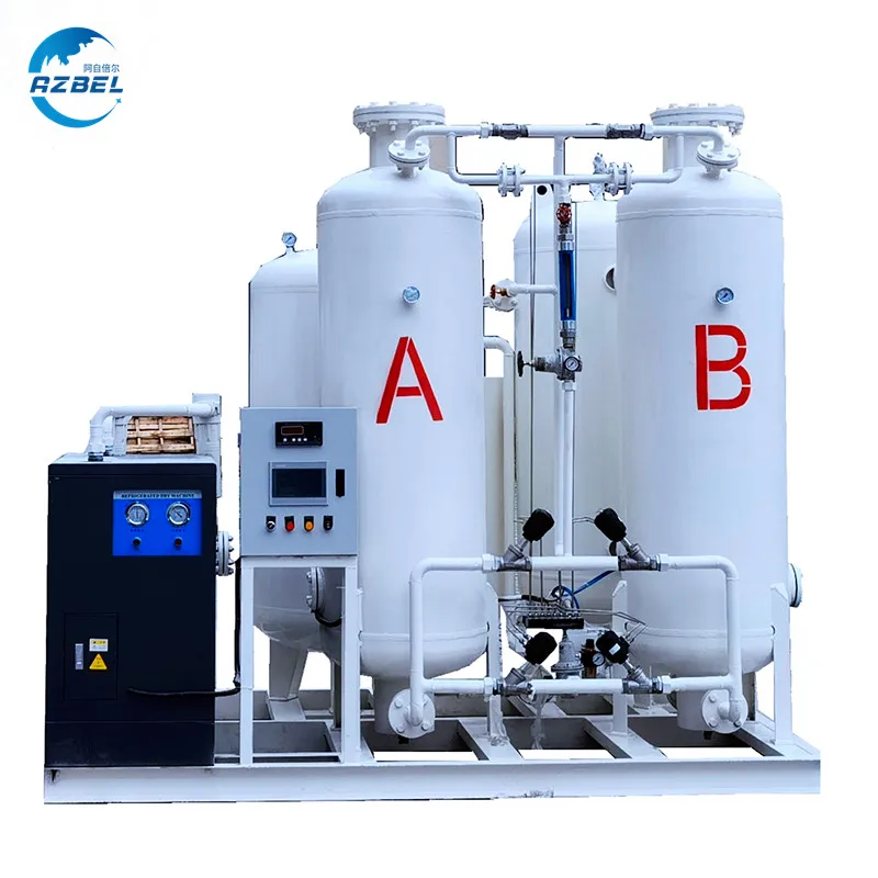 AZBEL Clinical Oxygen Generator for small clinic and hospitals oxygen plant production of 50 cylinders per day