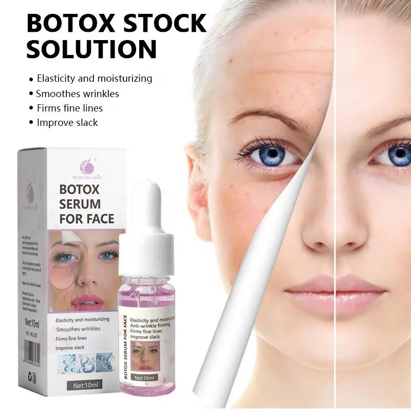New Tech Botox Facial Serum Firming and Thighten Skin Facial Serum Anti Aging Botox Face Serum Liquid Free Trade Assurance 30 ML