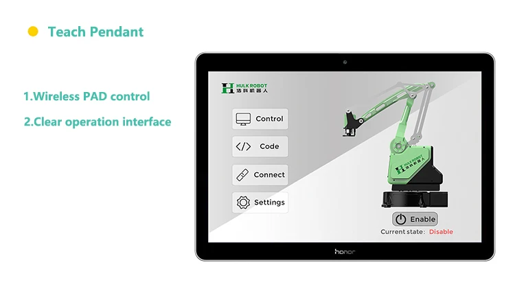Automation industrial robotic manipulation industrial 4 axis mini robotic arm