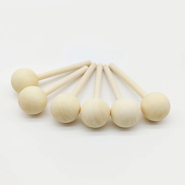 Fragrance Oil Decoration Replacement Wood Ball Wood Beads Reed Diffuser Sticks
