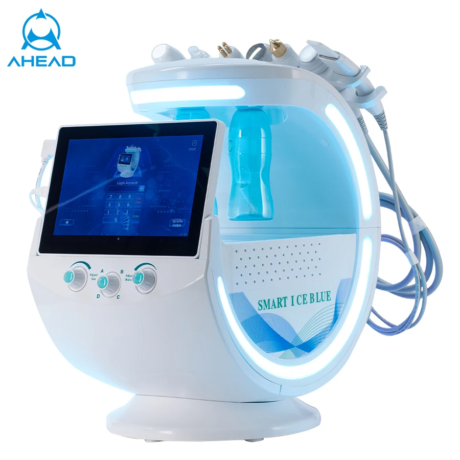 7 In 1 Second Generation Aqua Hydra Peel Facial Machine Microdermabrasion Blackhead Remover Skin Analyzer Beauty Equipment