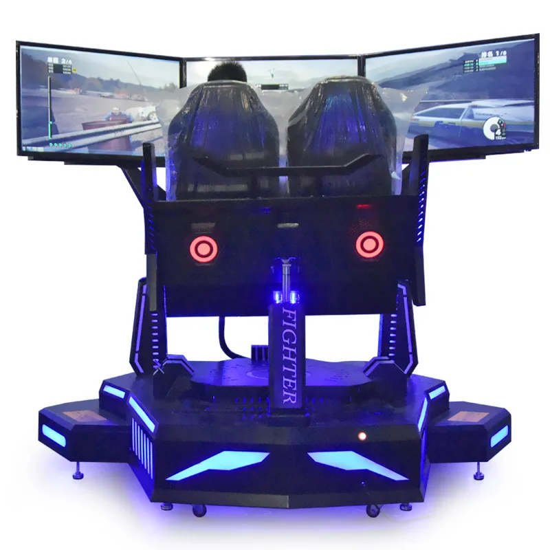 Metaverse 3D Virtual Reality Glasses With HIFI Sound Headphones Watch Movies VR Simulator Game Set Racing Machine
