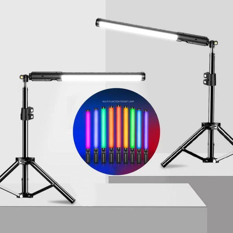 Светодиодные палочки светящиеся rgb для концертов KTV вечеринки по случаю Дня Рождения спортивные мероприятия фотографические приключения RGB-трубки ландшафтного применения