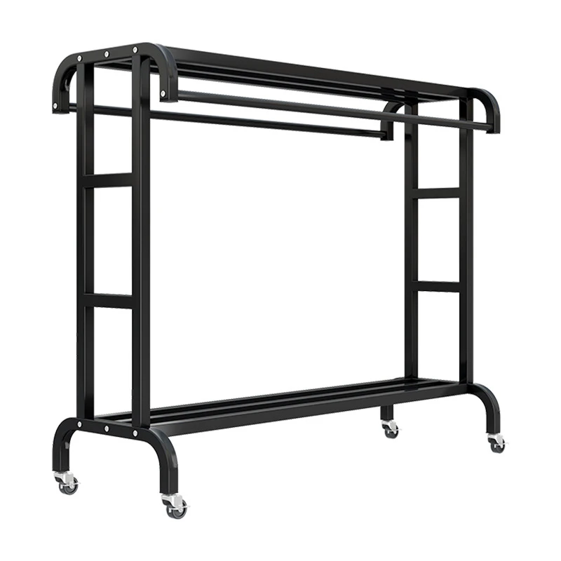 Garment Display Rack Metal Coat Rack High Service Life Clothes Shelving  Heavy Duty A Grade Clothes Display Rack