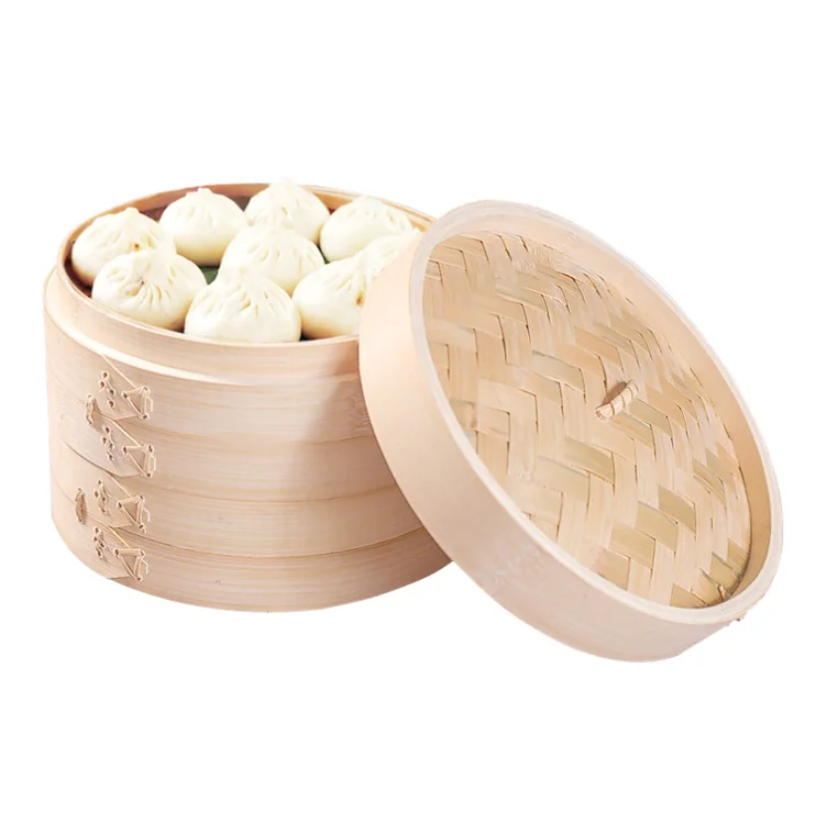 Portable Bamboo disposable steamed bun steamer
