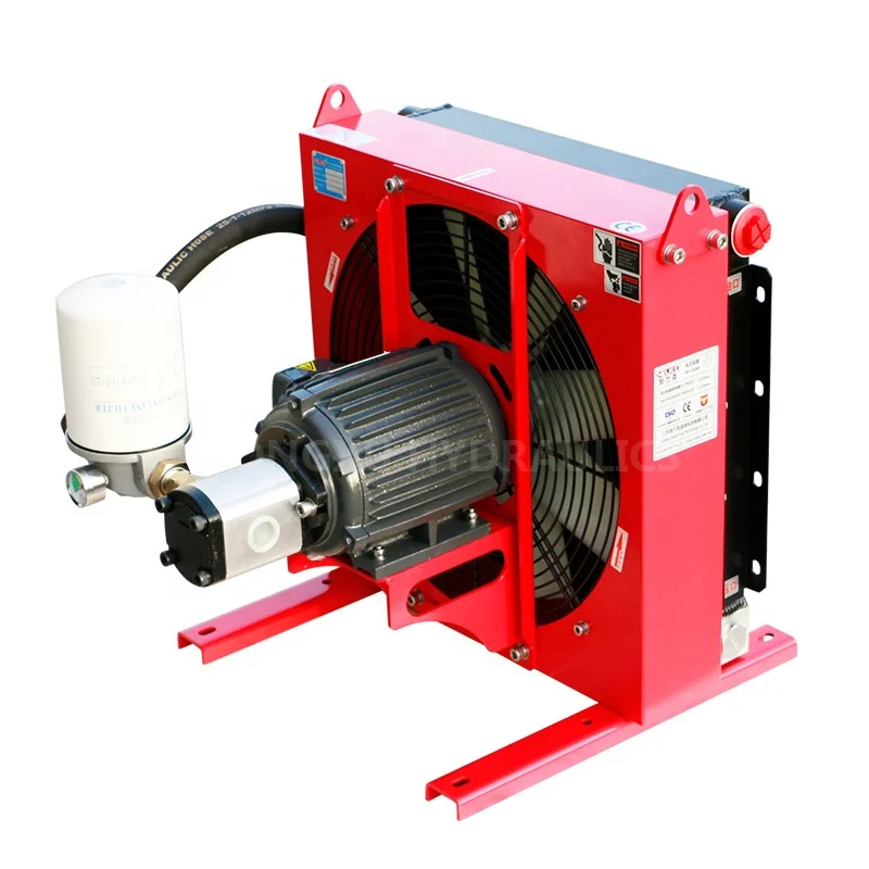2023 Wholesale Price DXZX Independent Loop  Fin Air Cooler Hydraulic Heat Exchanger for Automatic Hydraulic Oil Chiller Cooler