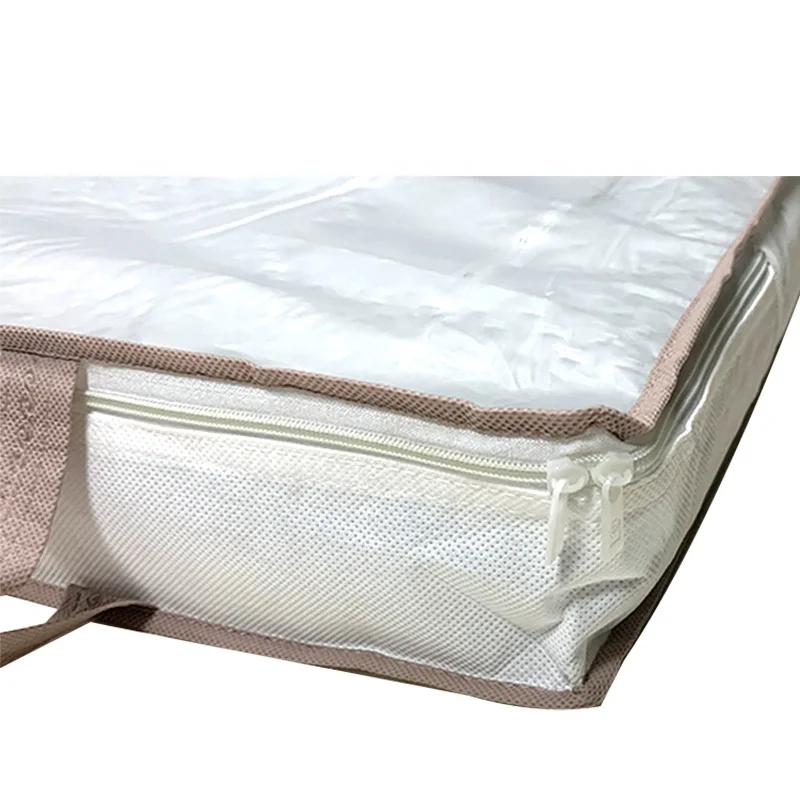 customized hotel use vinyl storage zipper bag