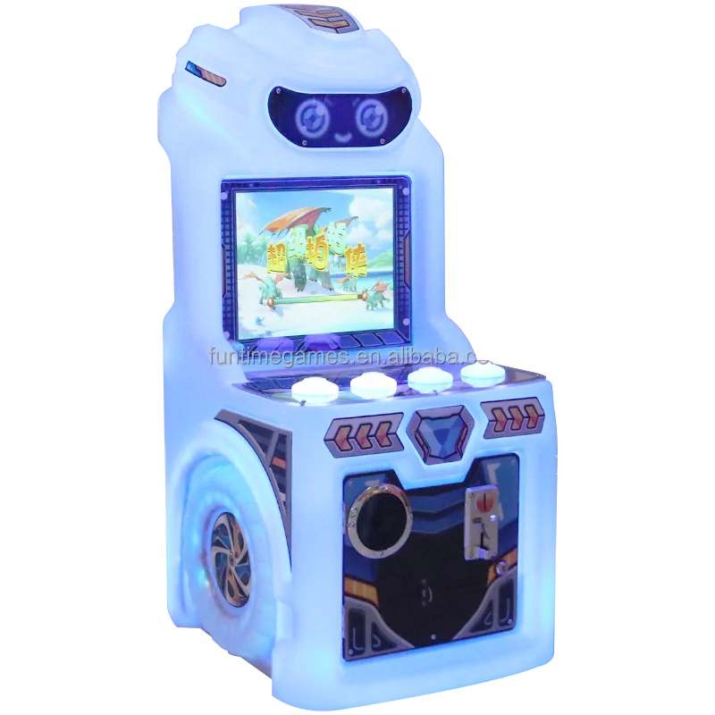 Super Pat Man Coin-Operated pat Game Machine for Kids  Ages 6+ 220V 1-Year Warranty