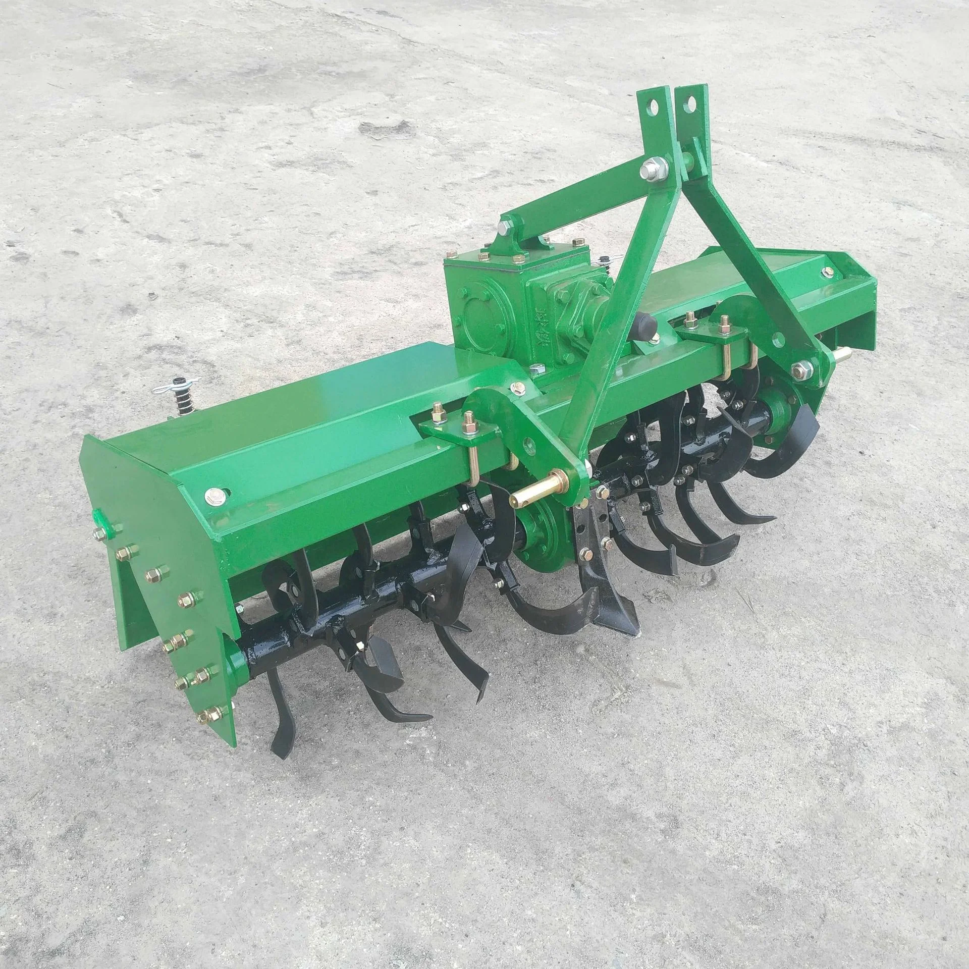 Italy Type 1GLN-125 Agricultural Machinery High Productivity Farm Rotavator Rotary Tiller Cultivator Gearbox Home Use tractor