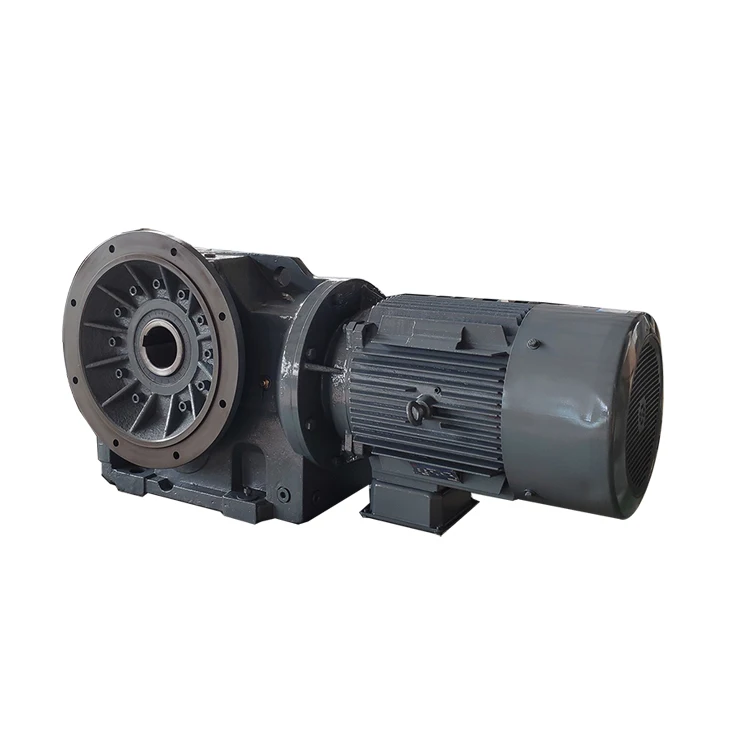 K series 90 degree right angle electric ac motor reducer with reduction gear