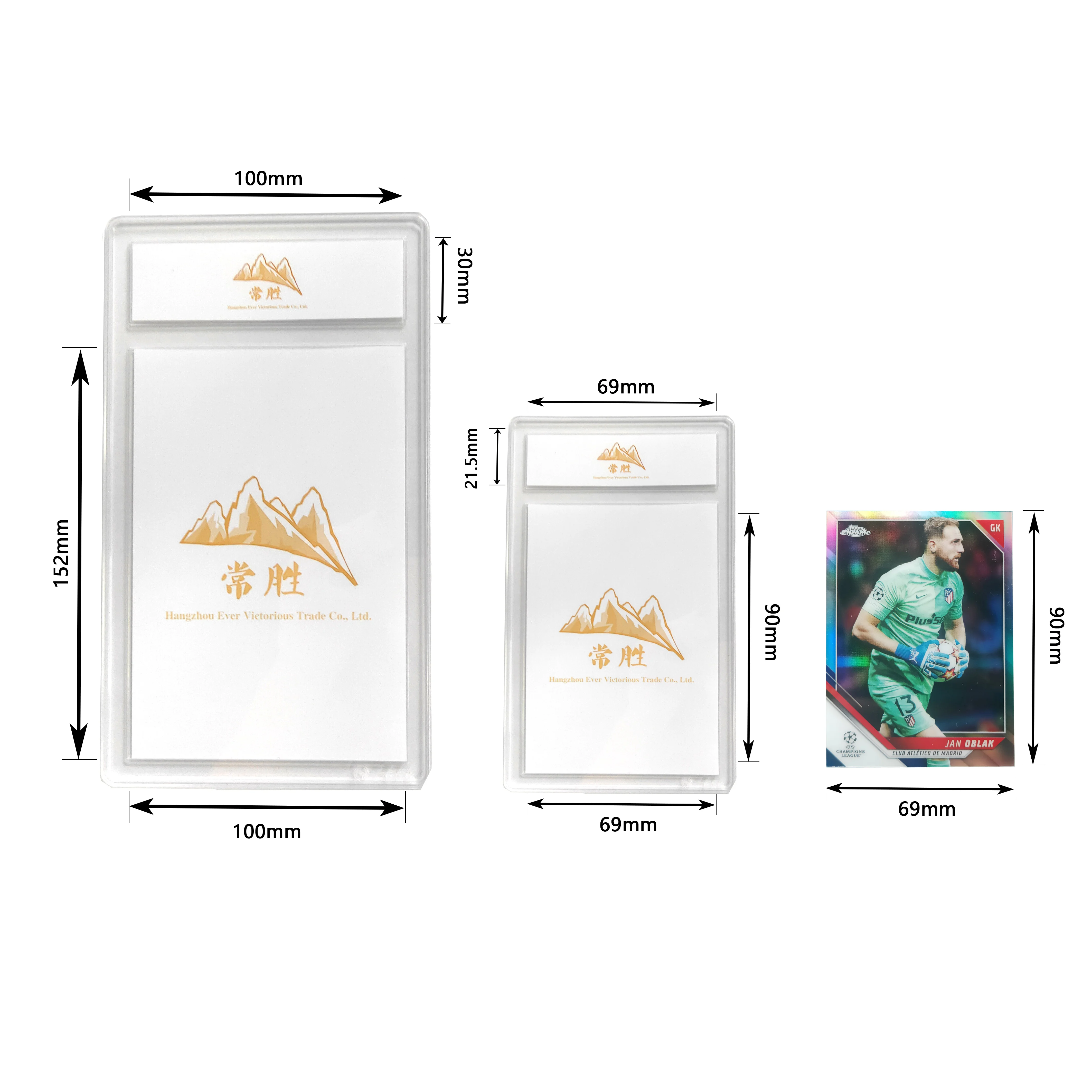 Plastic Custom Grading Card Holders PSA/ Beckett/ BASKETBALL Card Case Graded Card Slab