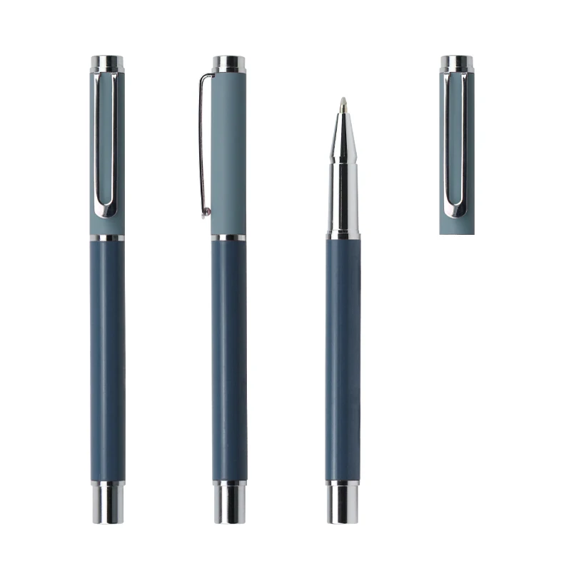 High Quality Fashion Colorful Student Gel Pens Business Promotion Gift Pen Metal Roller Pen for gift
