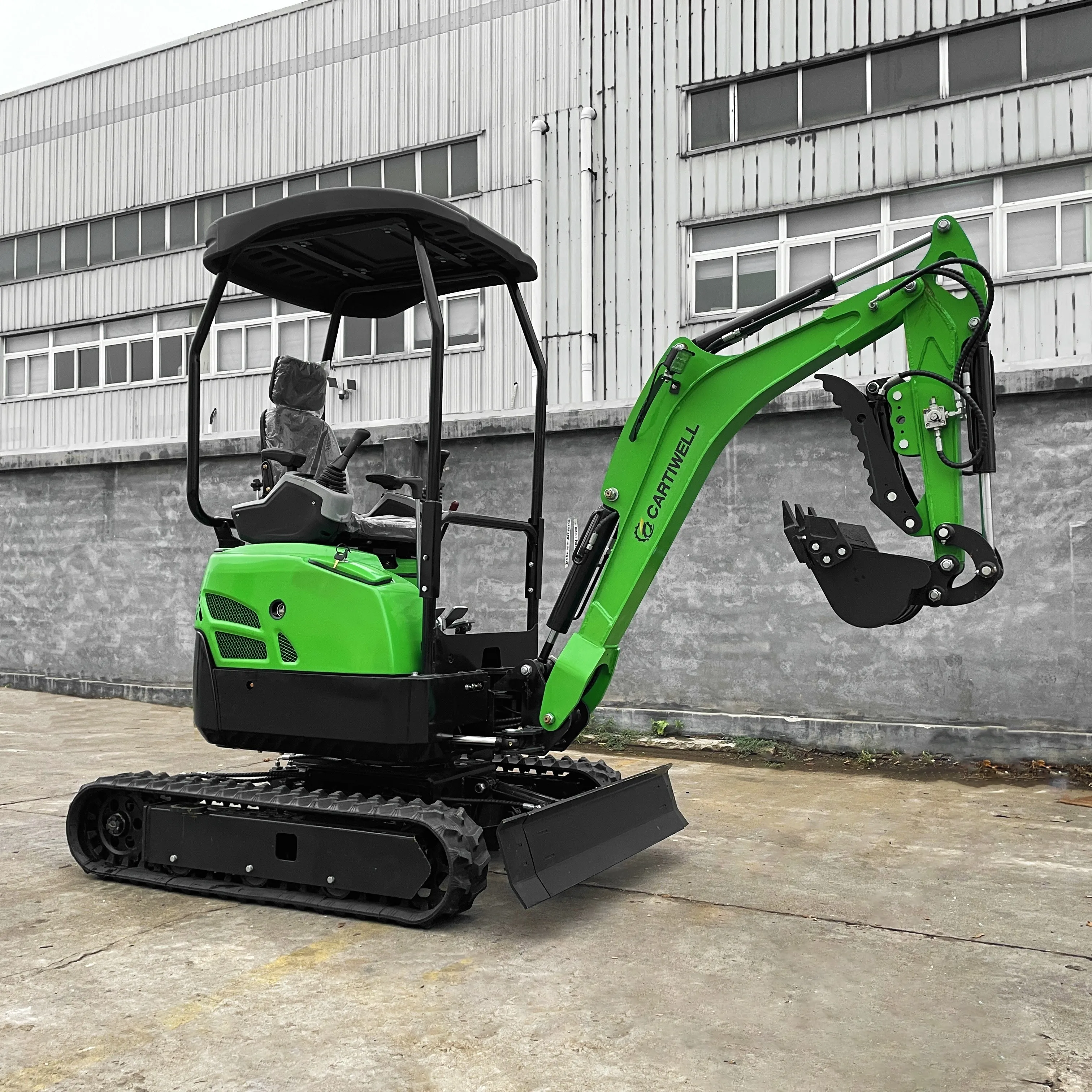 Бесплатная доставка мини-экскаватор EPA Mini pelle Kubota миниатюрный экскаватор 1 тонный гусеничный цены