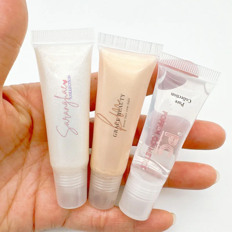 Cosmetic extrusion hose 10g lip Gloss Cream Eye Cream separator bottle can be customized LOGO
