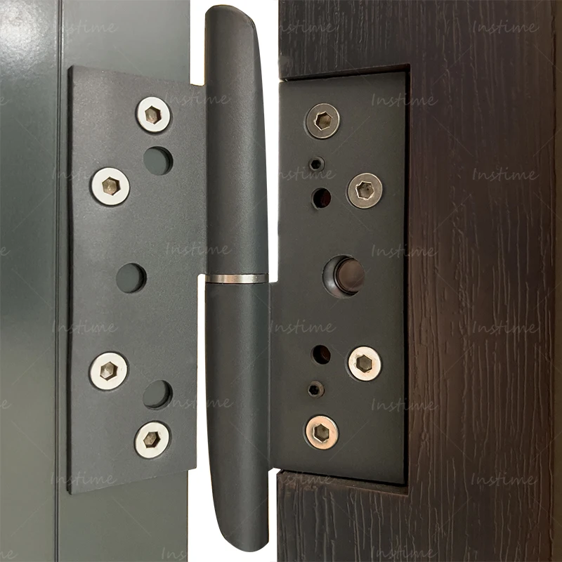 Instime Lead The Industry Factory Manufacturer Galvanized Luxury Design Front Exterior Steel Door For Home