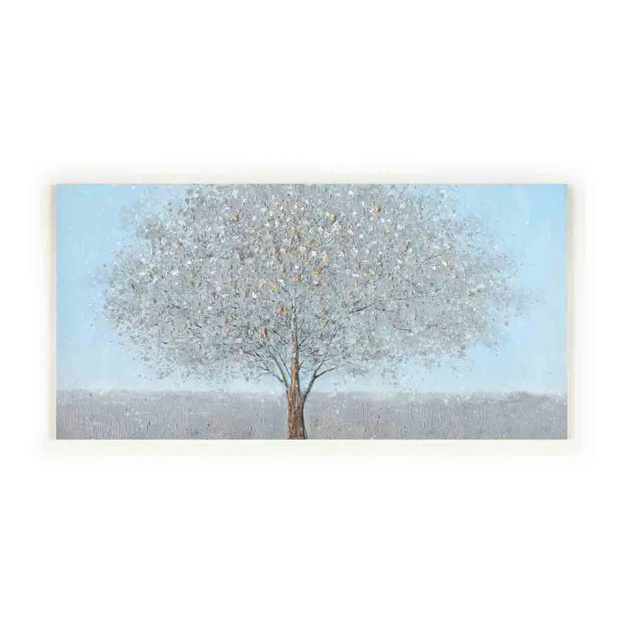 Artree Hot Sell Custom Landscape 3D Tree Painting Stretched Canvas Printing Wall Art Oil Painting For Home Decoration