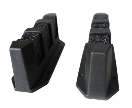 Three rack carp rod holders wall mounted fishing rod storage rack great fishing pole holder for fishing enthusiast