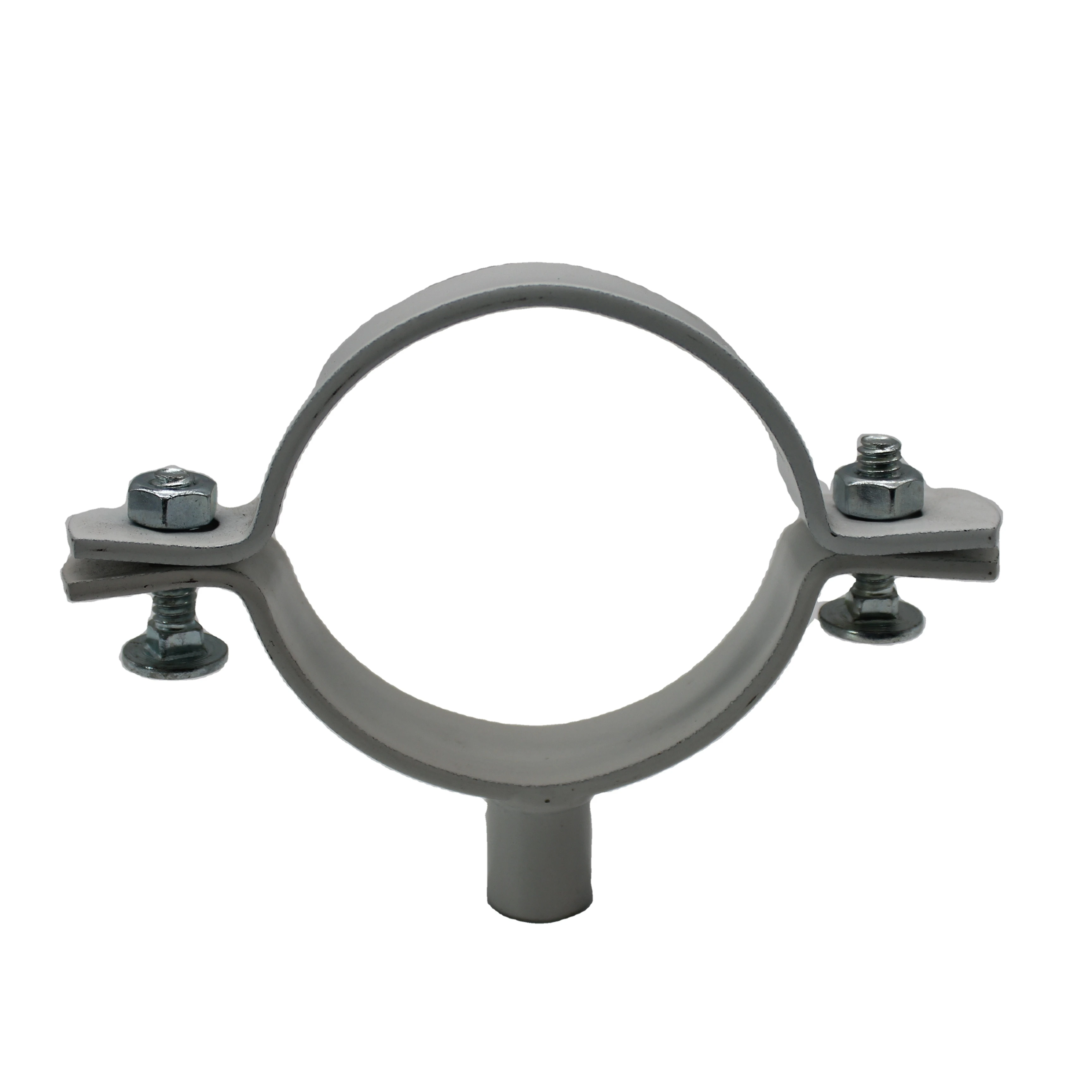 
Cable Conduit Pipe Clamp Hardware Parts Round Tube Fittings Clamp Connector Stamping Metal Steel White Welding Forged 20NB-150NB 