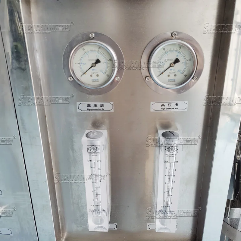 SPX 500LPH Automatic Water Treatment Equipment RO Reverse Osmosis Filter