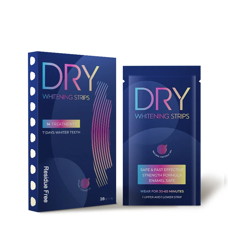 Fansthink Non Peroxide Organic Charcoal Free Samples Natural Non Peroxide Whitening Strips For Teeth