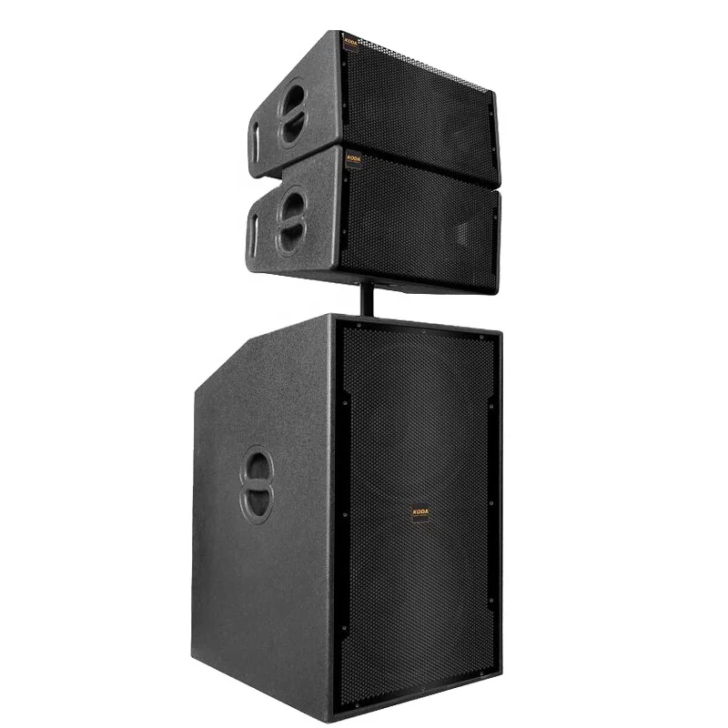 Competitive Price Double 15inch Active  Professional line array speaker