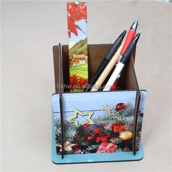 Trending New Products Printable Diy Wood Keepsake Box Gifts White Glossy Coating MDF Sublimation Boxes