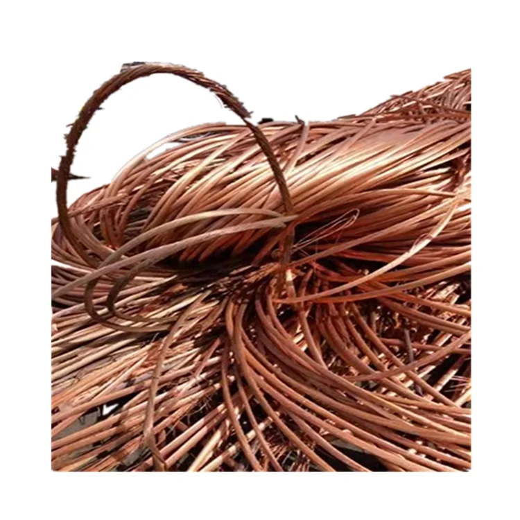 Источник медной проволоки Китай медный лом 99,9 период полового созревания