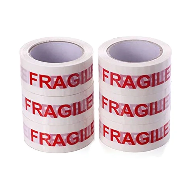 Factory Outlet Waterproof Strong Adhesive Custom Printed Bopp Packing Tape Plastic With Company Logo